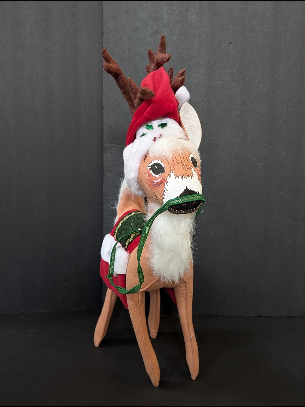 Annalee Mobilitee Doll Poseable Christmas Reindeer 20"